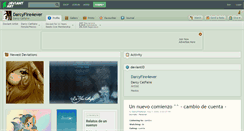 Desktop Screenshot of darcyfire4ever.deviantart.com