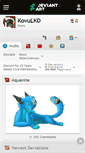 Mobile Screenshot of kovulkd.deviantart.com