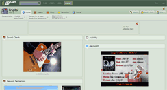 Desktop Screenshot of kryptor.deviantart.com