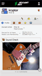 Mobile Screenshot of kryptor.deviantart.com