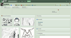 Desktop Screenshot of ilandante.deviantart.com