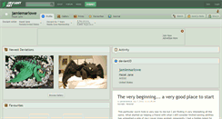 Desktop Screenshot of jamiemarlowe.deviantart.com