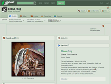 Tablet Screenshot of eliana-prog.deviantart.com