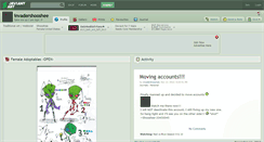 Desktop Screenshot of invadershooshee.deviantart.com