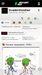 Mobile Screenshot of invadershooshee.deviantart.com