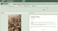 Desktop Screenshot of hankanman.deviantart.com