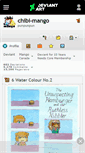 Mobile Screenshot of chibi-mango.deviantart.com