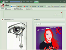 Tablet Screenshot of mdzzz.deviantart.com