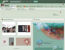 Tablet Screenshot of panori.deviantart.com