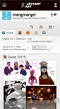 Mobile Screenshot of mangoranger.deviantart.com