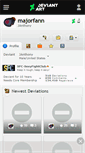 Mobile Screenshot of majorfann.deviantart.com