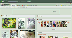 Desktop Screenshot of antiqueart.deviantart.com