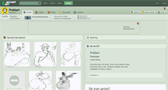 Desktop Screenshot of prakkari.deviantart.com