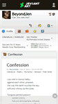 Mobile Screenshot of beyondjen.deviantart.com