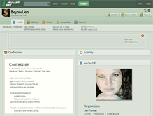 Tablet Screenshot of beyondjen.deviantart.com