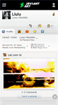 Mobile Screenshot of liulu.deviantart.com
