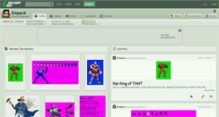 Desktop Screenshot of empawk.deviantart.com
