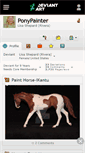 Mobile Screenshot of ponypainter.deviantart.com