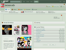 Tablet Screenshot of gamzeeswaifu.deviantart.com