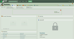 Desktop Screenshot of beastbabe.deviantart.com