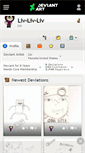 Mobile Screenshot of liv-liv-liv.deviantart.com