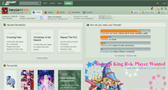 Desktop Screenshot of fairygal11.deviantart.com