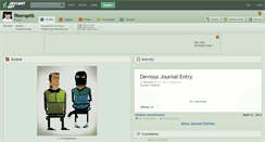 Desktop Screenshot of fiberoptik.deviantart.com