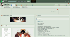 Desktop Screenshot of edgey-kun.deviantart.com