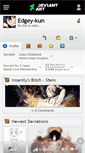Mobile Screenshot of edgey-kun.deviantart.com