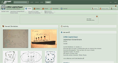 Desktop Screenshot of little-leprechaun.deviantart.com