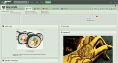 Desktop Screenshot of lava-tomato.deviantart.com
