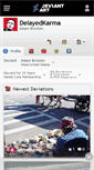 Mobile Screenshot of delayedkarma.deviantart.com