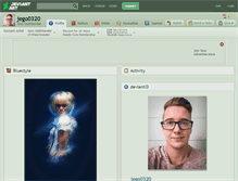 Tablet Screenshot of jego0320.deviantart.com