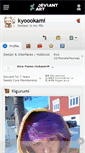 Mobile Screenshot of kyoookami.deviantart.com