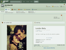 Tablet Screenshot of denisbembi.deviantart.com
