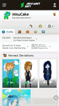 Mobile Screenshot of misucake.deviantart.com