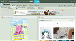 Desktop Screenshot of aniwablue.deviantart.com
