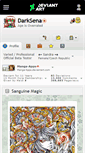 Mobile Screenshot of darksena.deviantart.com