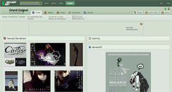 Desktop Screenshot of grand-guignol.deviantart.com