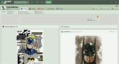 Desktop Screenshot of club-batman.deviantart.com