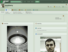 Tablet Screenshot of kondziorny.deviantart.com