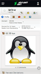 Mobile Screenshot of kr3-w.deviantart.com