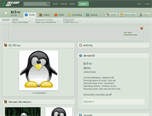 Tablet Screenshot of kr3-w.deviantart.com