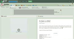 Desktop Screenshot of lucretias.deviantart.com