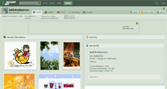 Desktop Screenshot of kai04redsorrow.deviantart.com