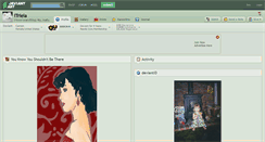 Desktop Screenshot of itriela.deviantart.com