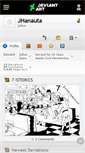 Mobile Screenshot of jhanauta.deviantart.com