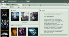 Desktop Screenshot of digitalis-magazine.deviantart.com