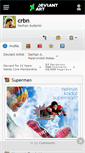 Mobile Screenshot of crbn.deviantart.com
