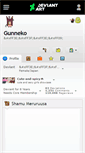 Mobile Screenshot of gunneko.deviantart.com